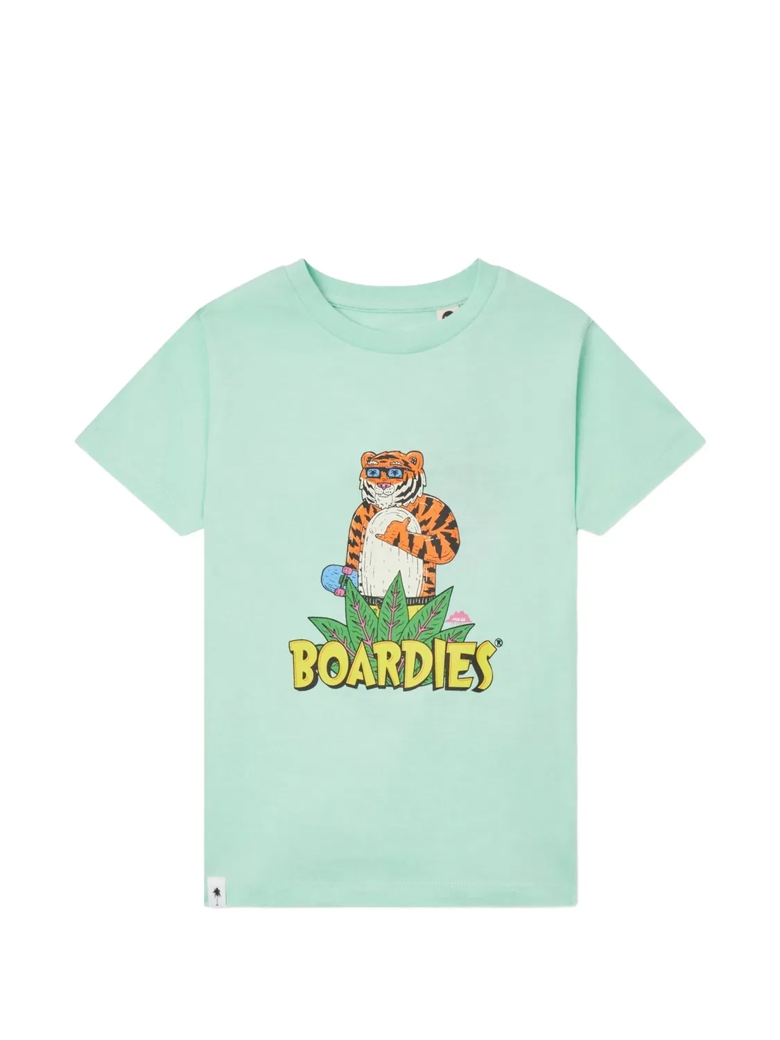 Футболка с коротким рукавом "Тигр" Boardies, зеленый