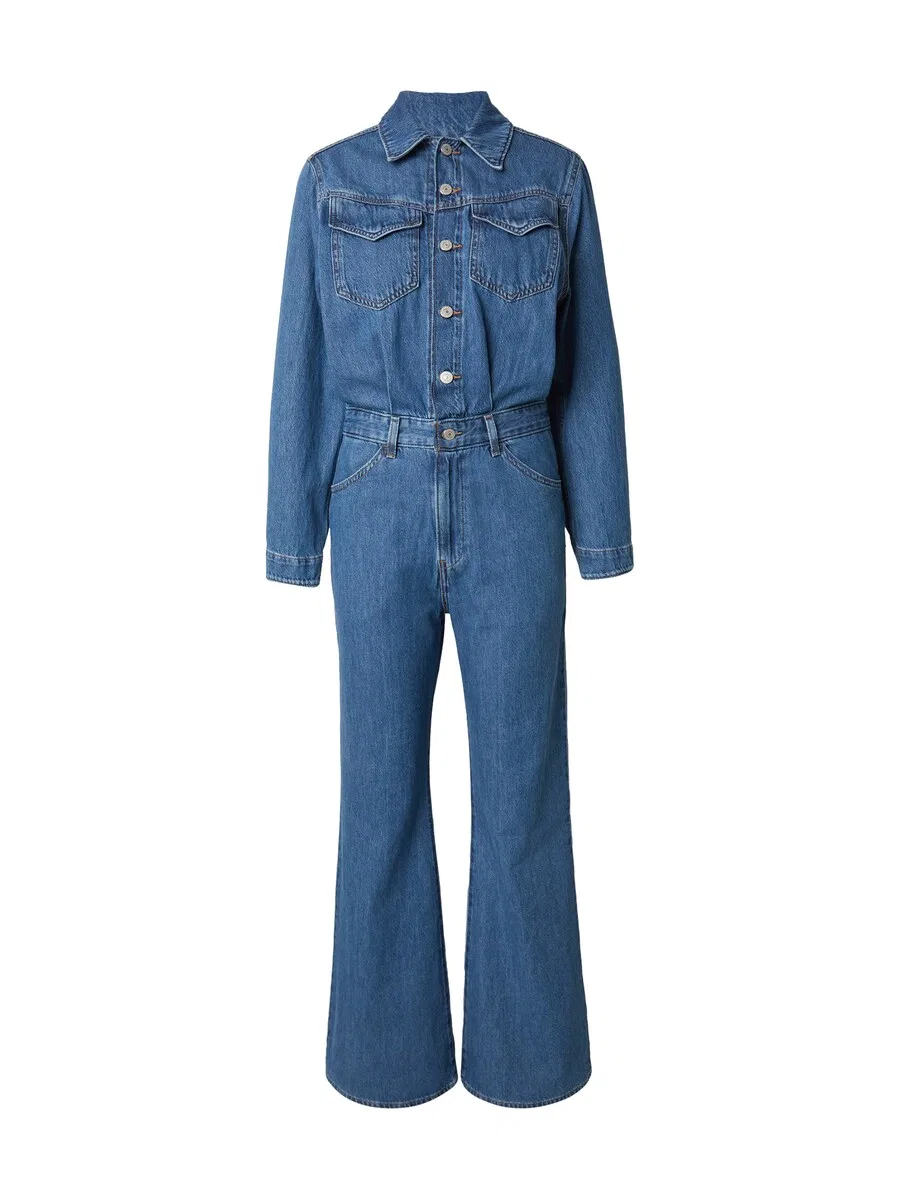 Комбинезон LEVI'S «Кендерс-комбинезон» из синей джинсовой ткани