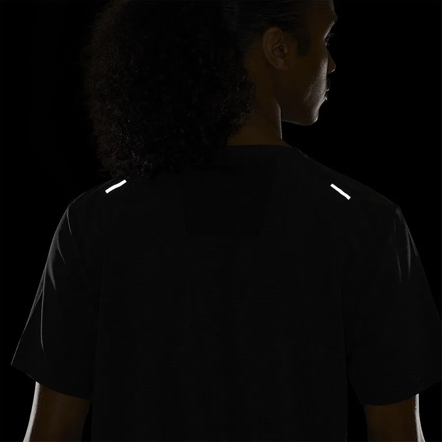 Мужская футболка с коротким рукавом Dri-FIT Rise 365 Nike, Черный — фото 2