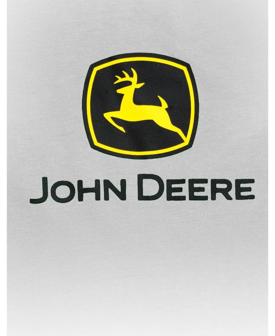 Детская футболка с принтом John Deere, Signature Green — фото 3