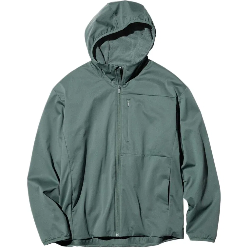 Мужская куртка Olive Hooded Non Detachable Moderate UNIQLO
