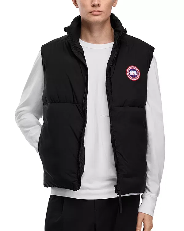 Мужской жилет легкий пуховый Lodge Arctic Program Down Vest Canada Goose, черный — фото 4