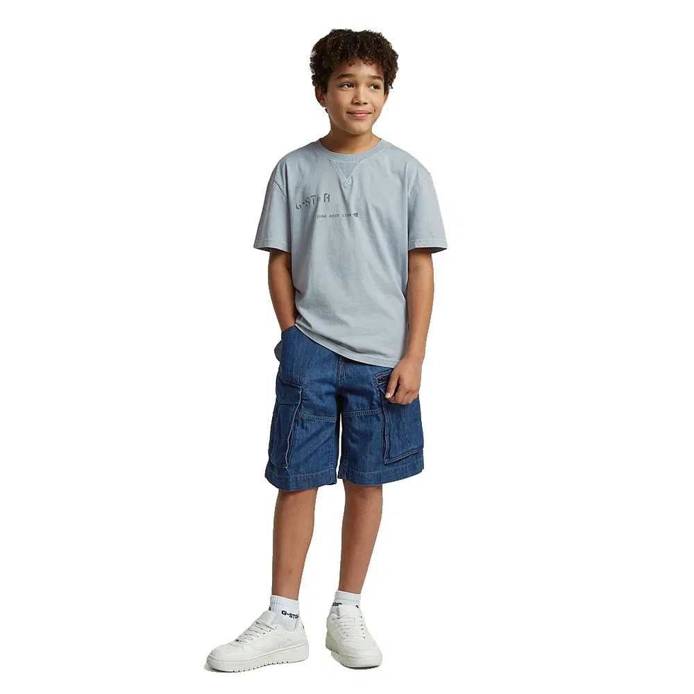 Шорты джинсовые Rovic Relaxed Fit G-Star, синий — фото 4