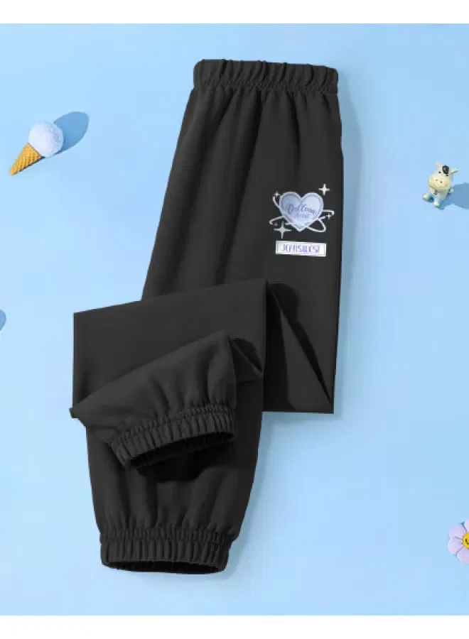 Брюки с защитой от насекомых, свободные, для девочек, Jeanswest, черный