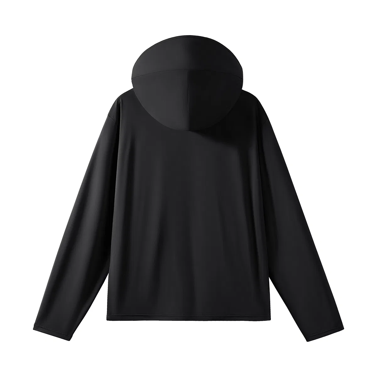Детская солнцезащитная кофта с капюшоном MINISO, Ice Silk Large Brim, Olive Green — фото 4