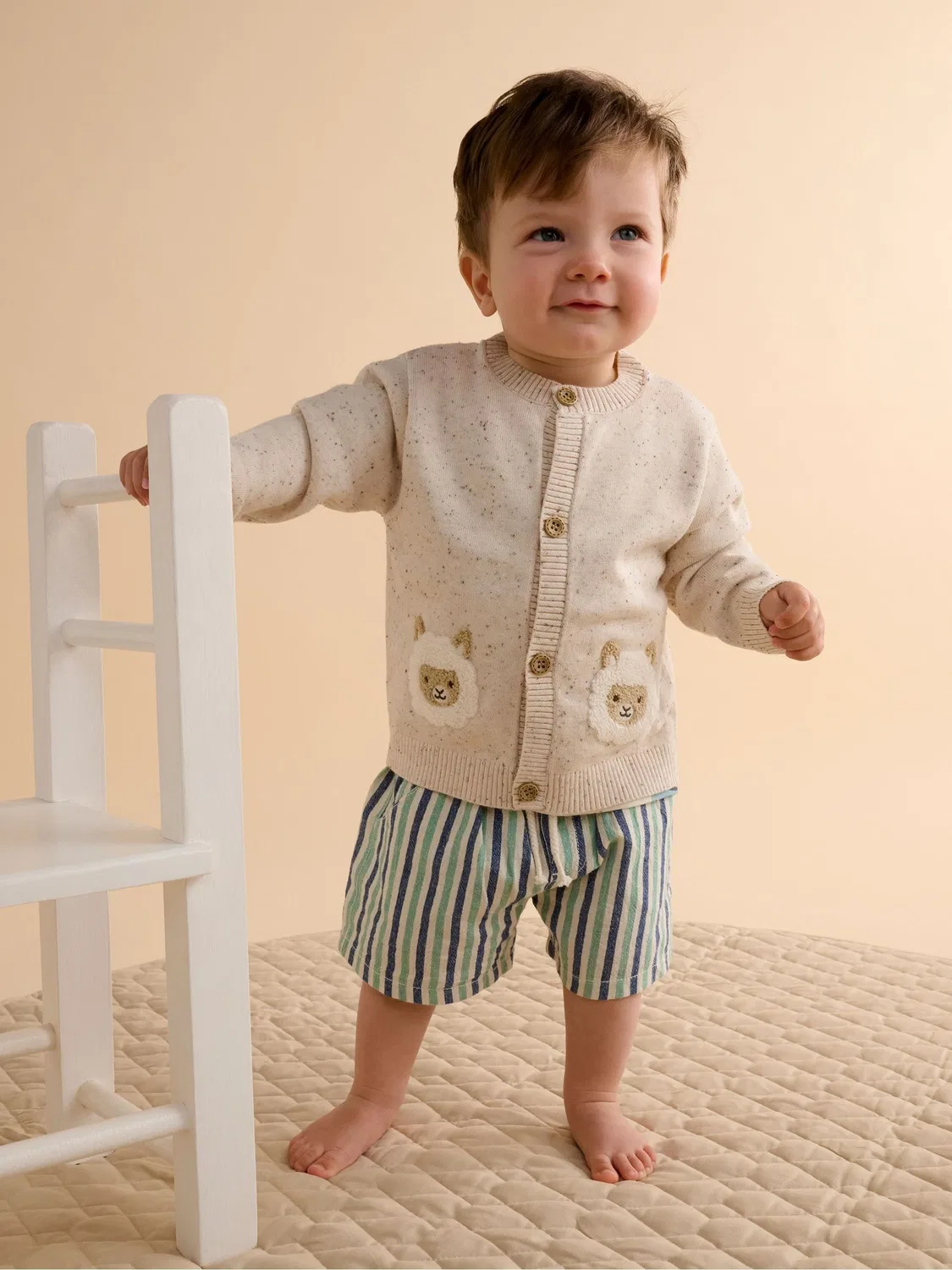 Кардиган Fiesta Friends Purebaby, Natural