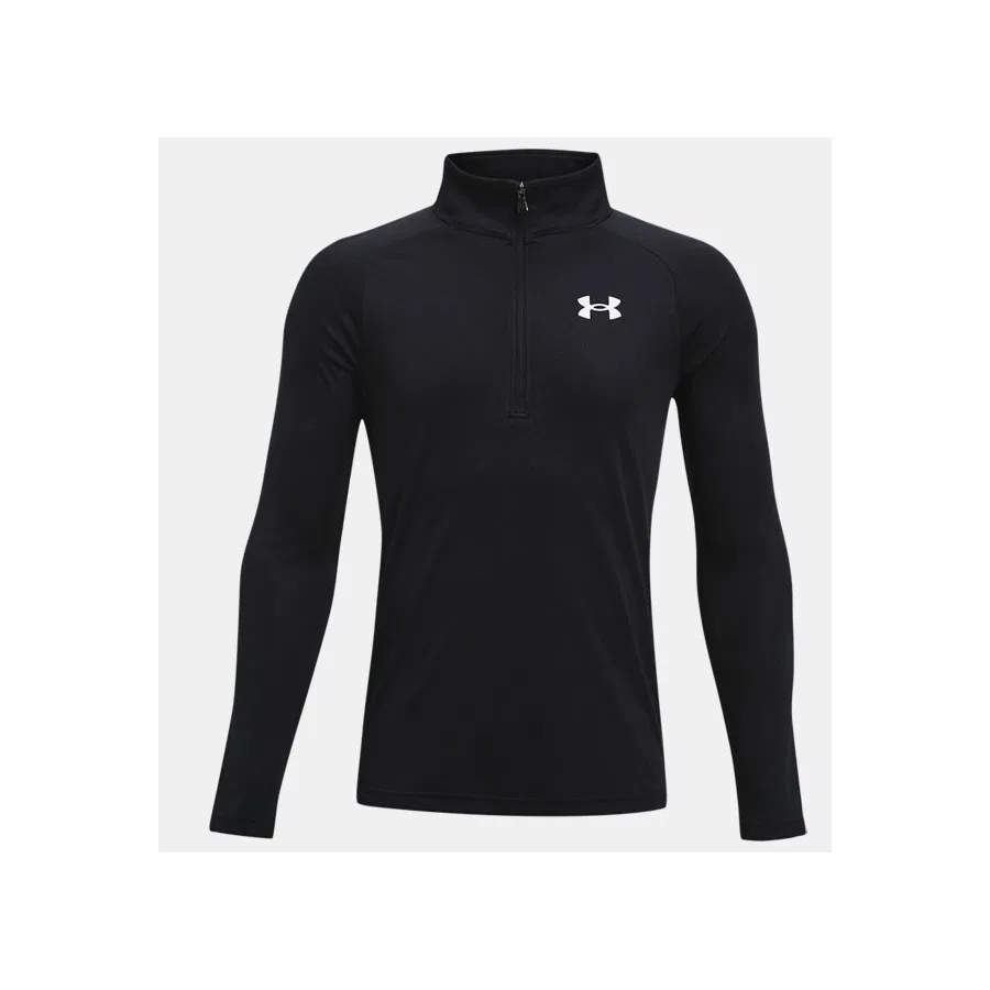 Свитшот с полузамком-молнией Under Armour UA Tech 2.0, Черный — фото 3