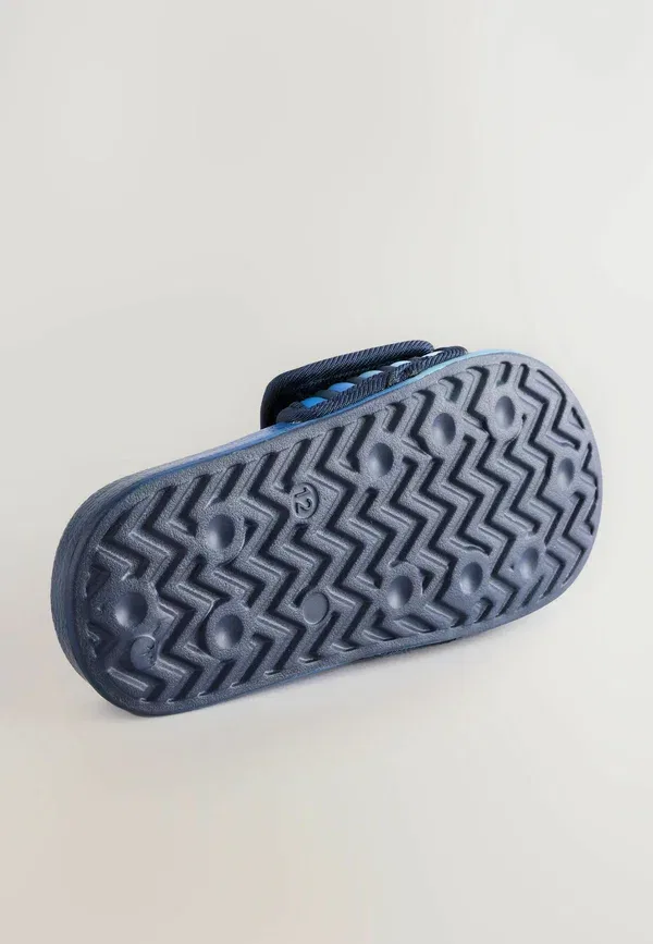 Сандалии с градиентом Regular fit - adjustable sliders - mules Next Ombre, синий — фото 3