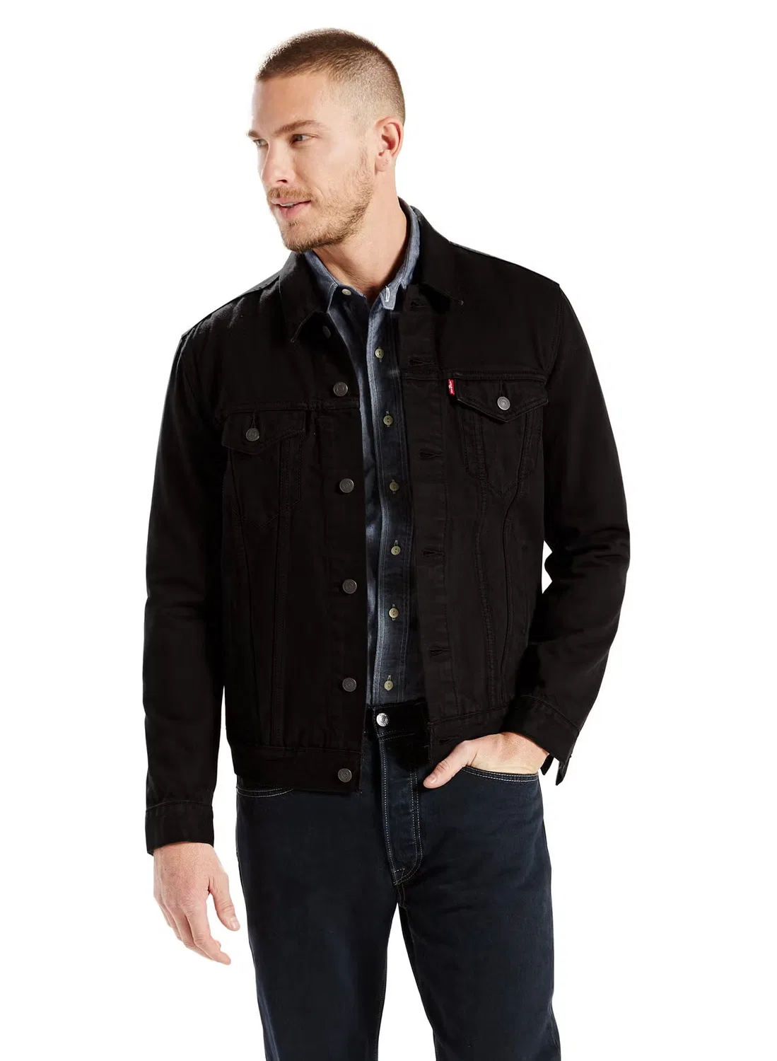 Куртка джинсовая универсальная Trucker Levi'S, черный