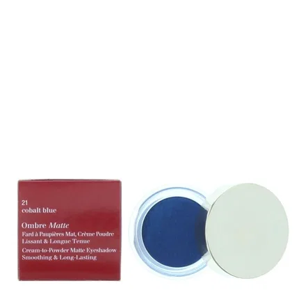 Тени для век Ombre Matte Creamtopowder 21 Cobalt Blue Clarins, Cobalt Blue