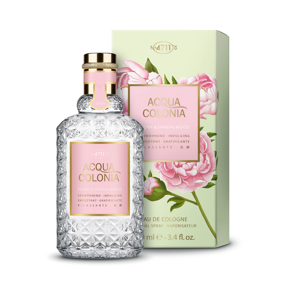 4711, Acqua Colonia Peony & Sandalwood, одеколон спрей — фото 3