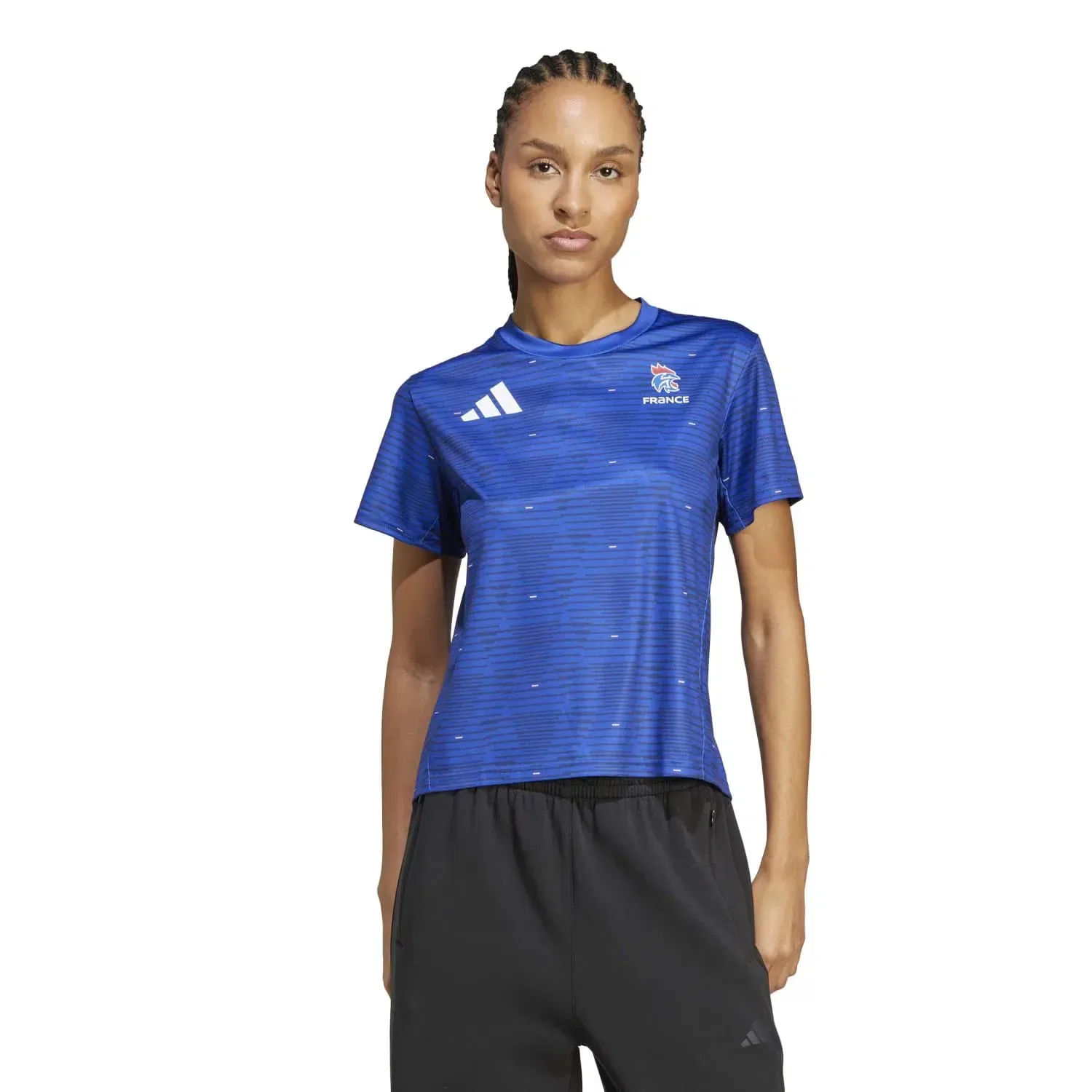 Женская футболка с технологией HEAT.RDY FFHB TR adidas, Azul
