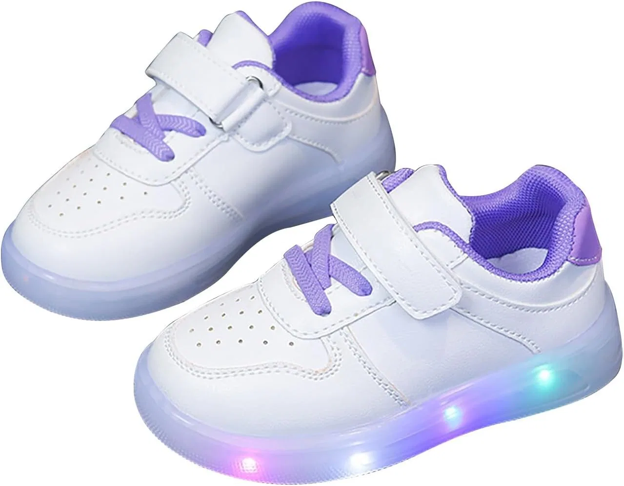 Детские кроссовки для мальчиков и девочек с дышащей сеткой, Purple