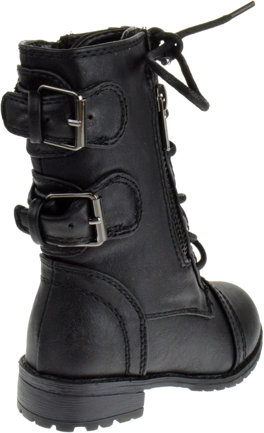Детские ботинки для девочек с принтом MANGO-79K Forever Link, Black — фото 3