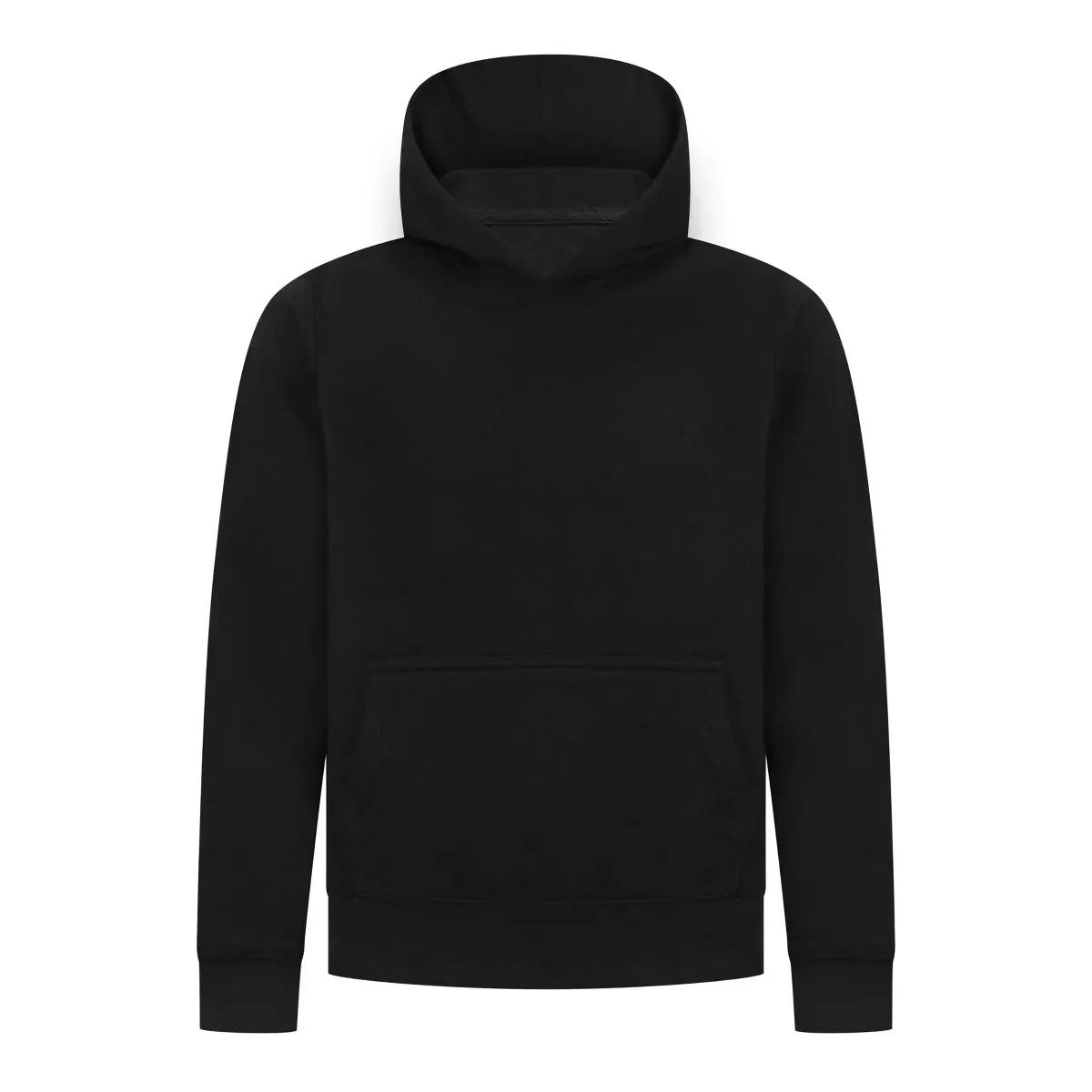 Детский пуловер-худи из флиса Everyday Kids, Black