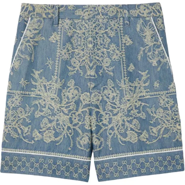 Мужские джинсовые шорты Blue GUCCI