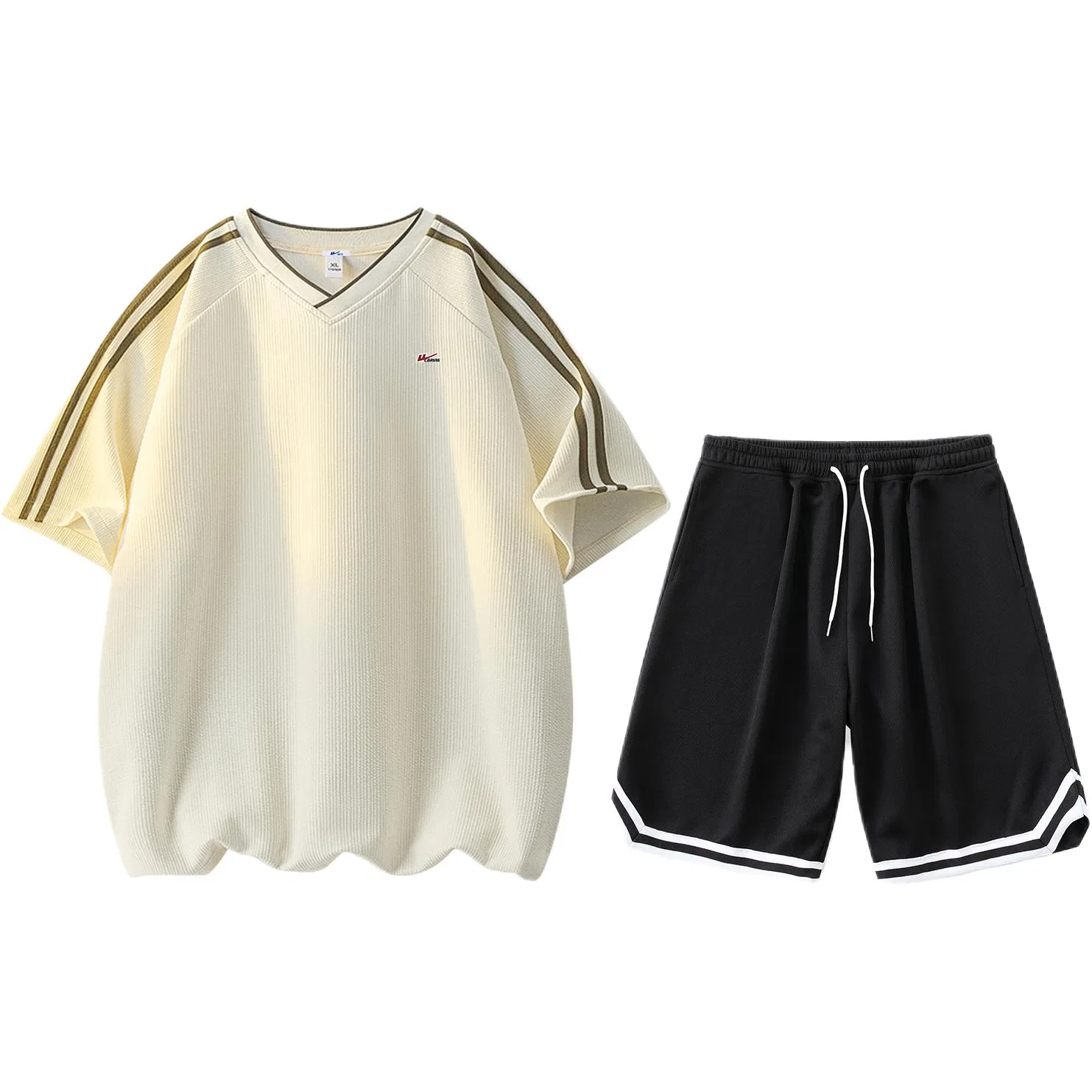 Детский спортивный комплект с DIY-нашивками, Casual Sportswear Unisex, WARRIOR