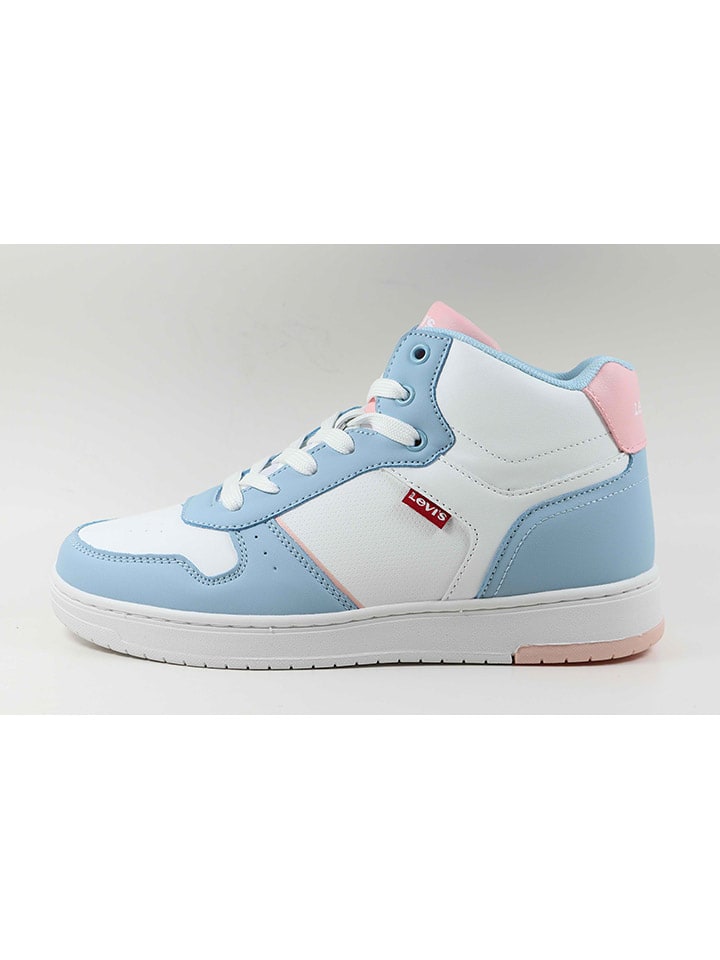 

Высокие кроссовки Levi´s Sneakers Kick, цвет Weiß/Hellblau/Rosa
