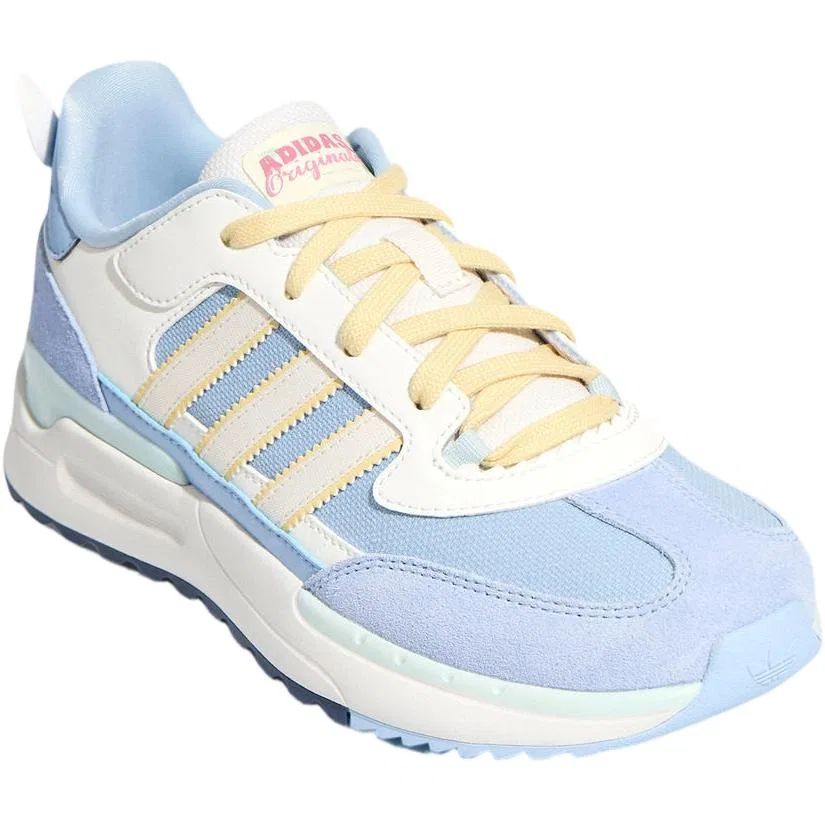 Детские повседневные кроссовки Adidas Originals RETROPY, Цвет Blue White — фото 4