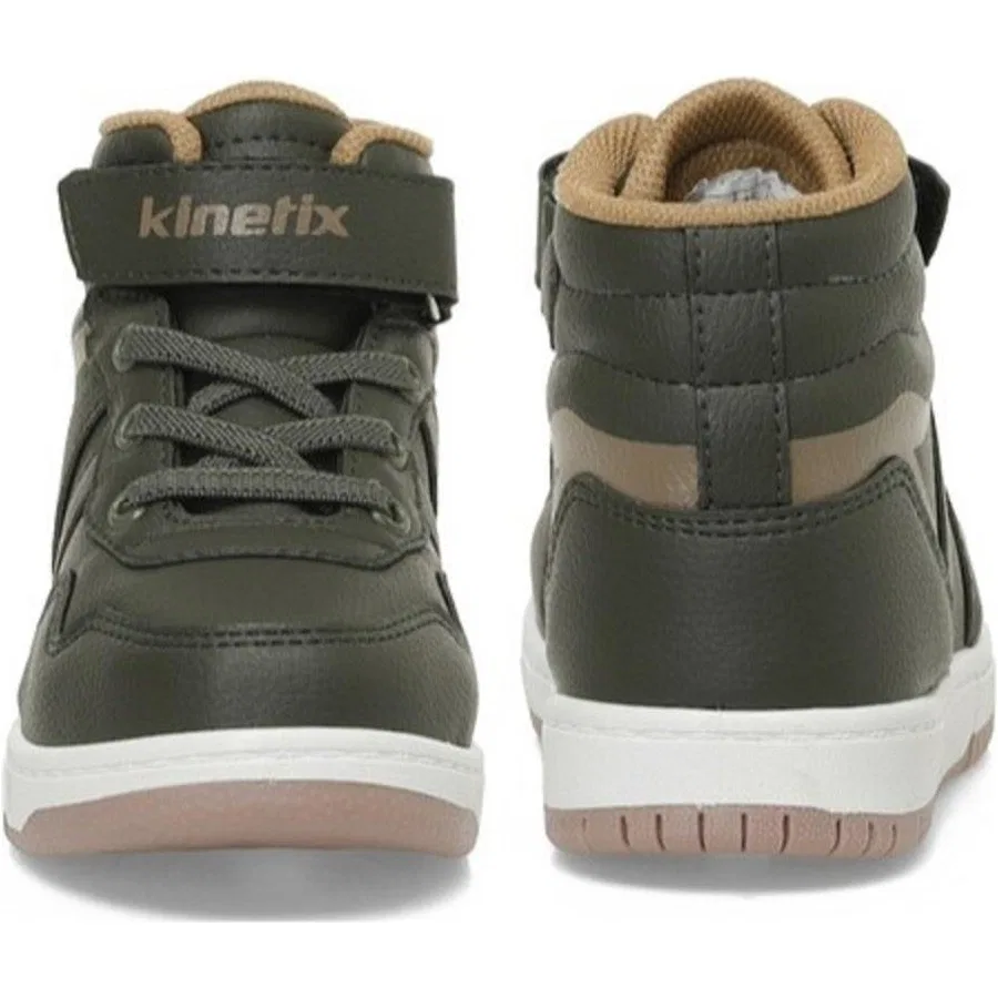 Спортивные кроссовки с высокой посадкой и липучками Kinetix Cax, Хаки — фото 3