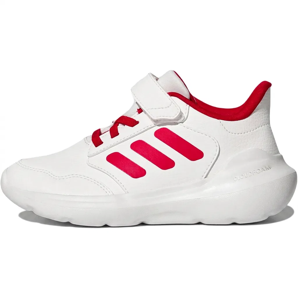Детские беговые кроссовки с сетчатым верхом Tensaur Run 3.0 Adidas, Bright White/Bright Pink Fluorescent