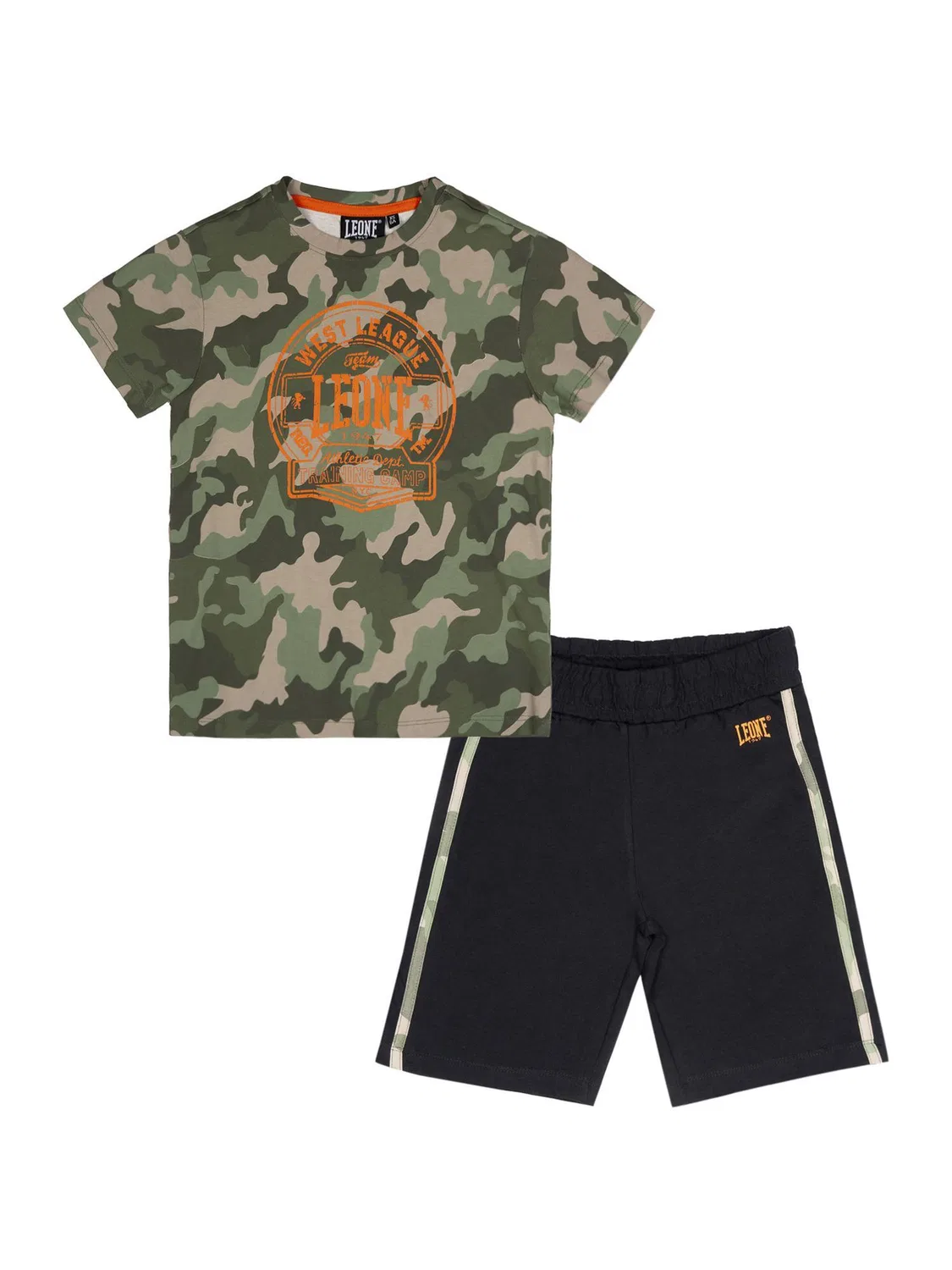 Детский комплект для мальчиков с принтом Leone 1947 Apparel, Цвет: Bunt