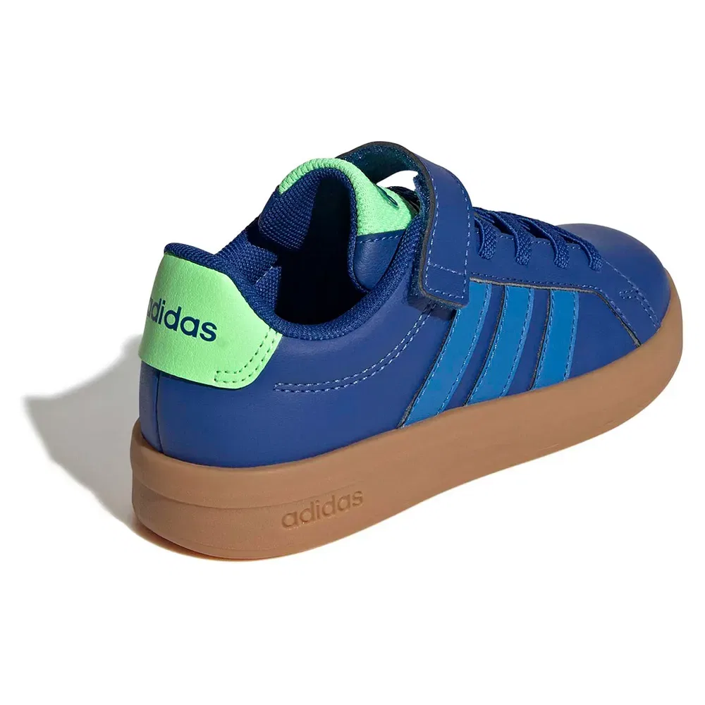 Кроссовки детские Grand Court Adidas, синий — фото 4