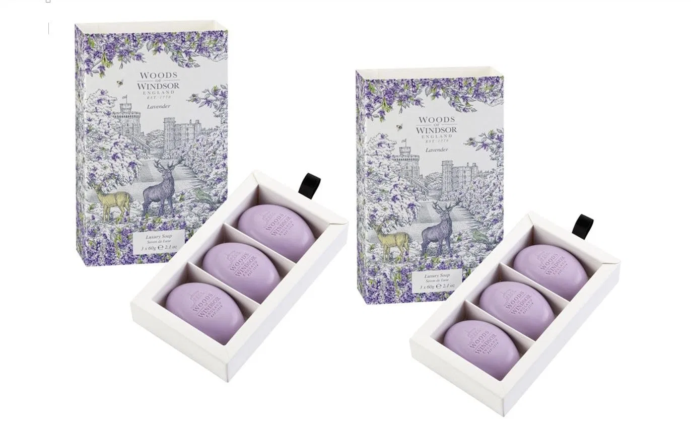 Мыло 2 x 60 г, Woods of Windsor, Lavender Generisch