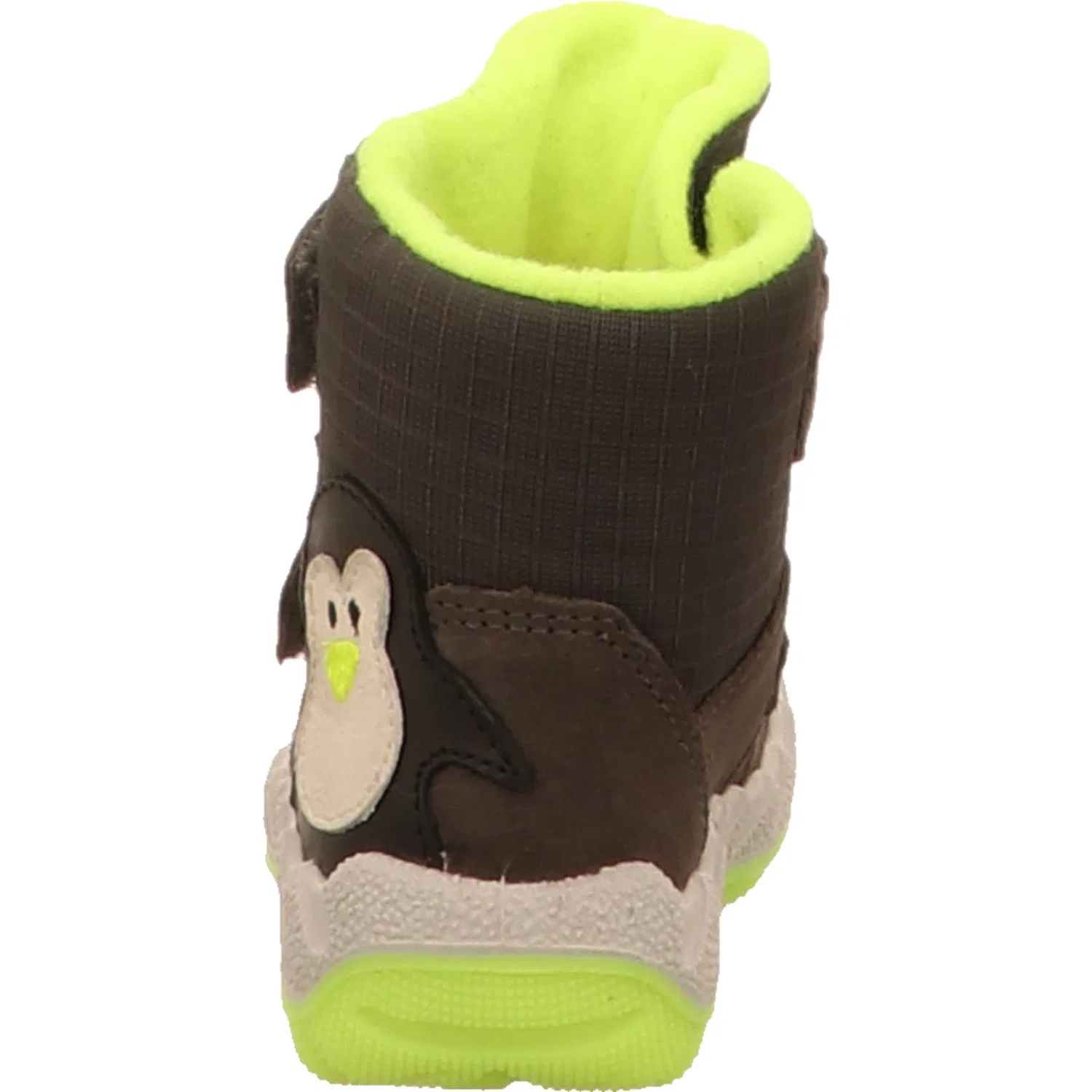 Детские снежные ботинки для девочек с монстром Icebird Superfit, Grey Yellow 2000 — фото 4