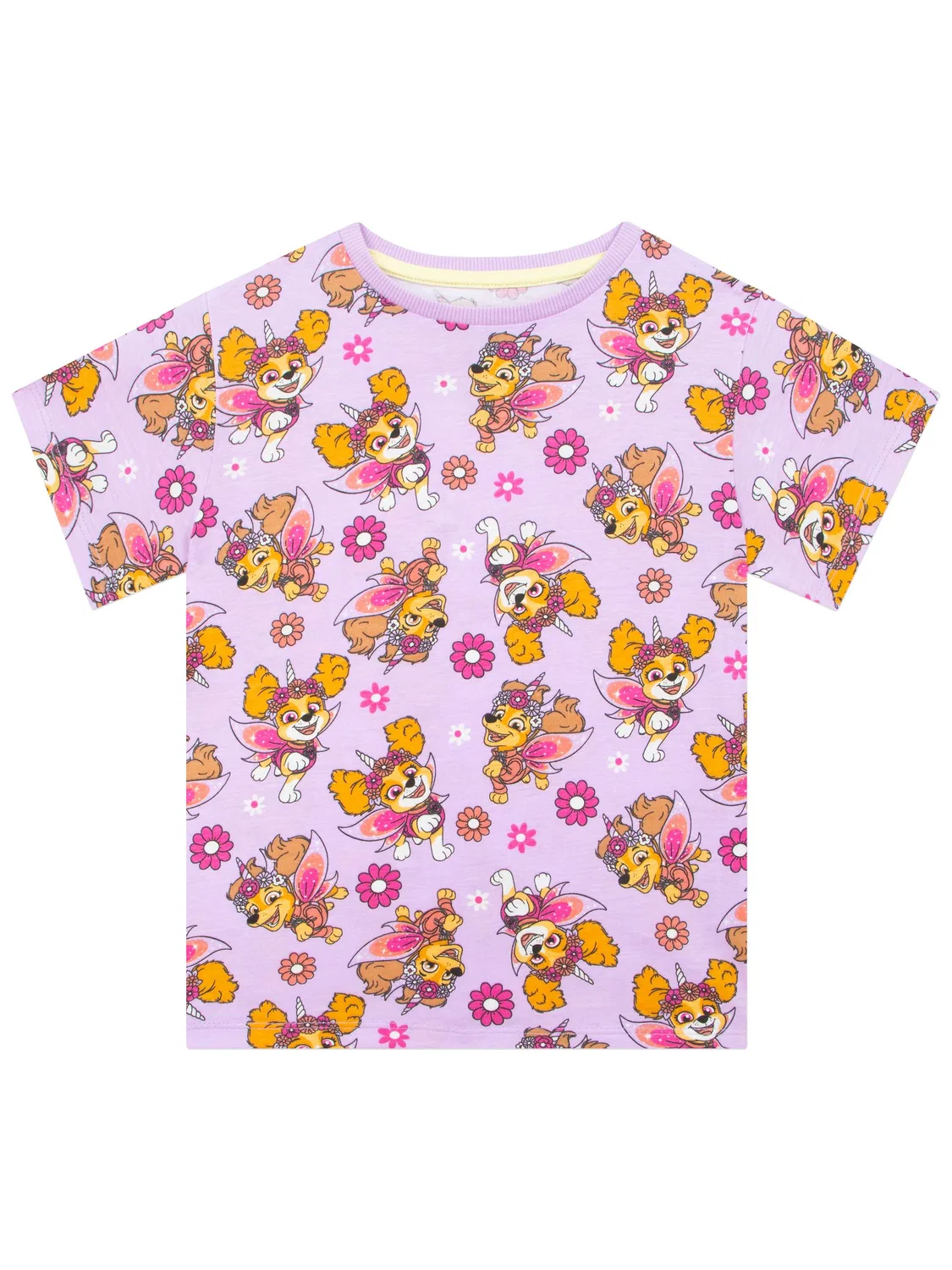 Футболки детские 3 шт, PAW Patrol Skye и Liberty Character, розовый — фото 4