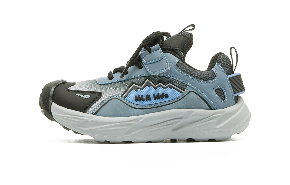 Детские кроссовки с дышащим верхом HLA, Gray Blue