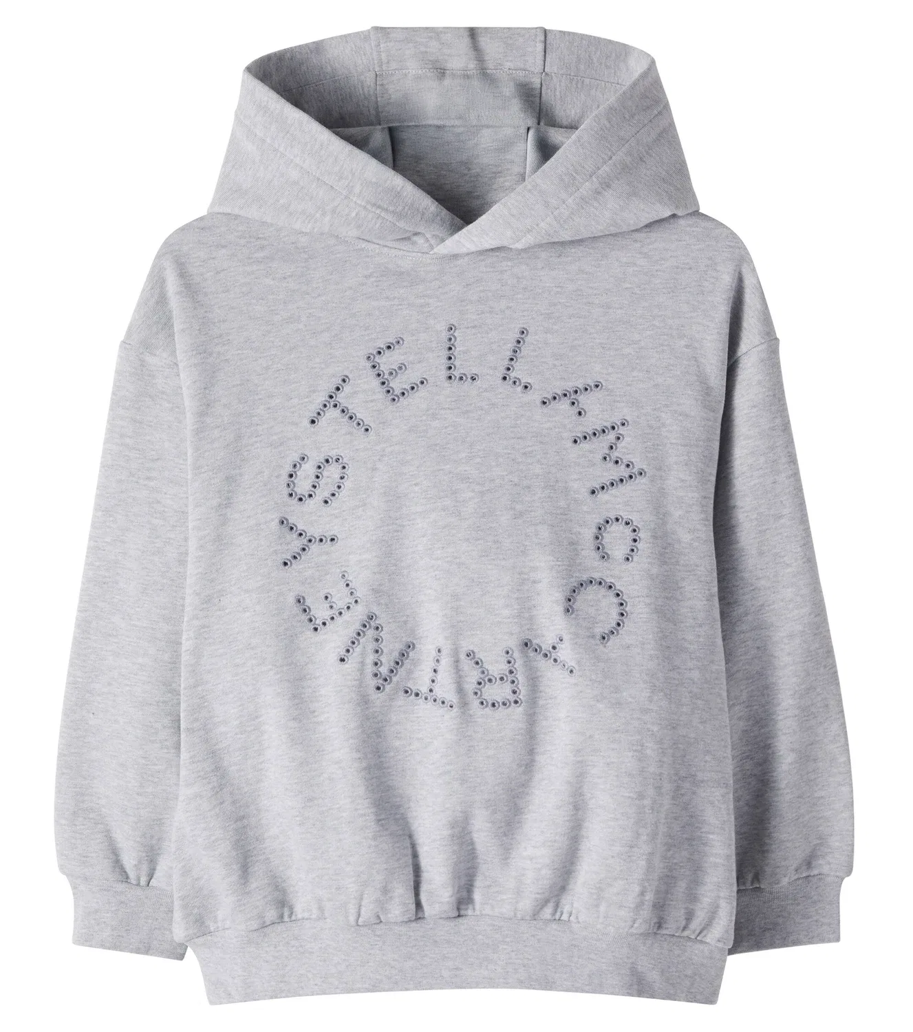 Худи с капюшоном Stella Mccartney Kids, серый