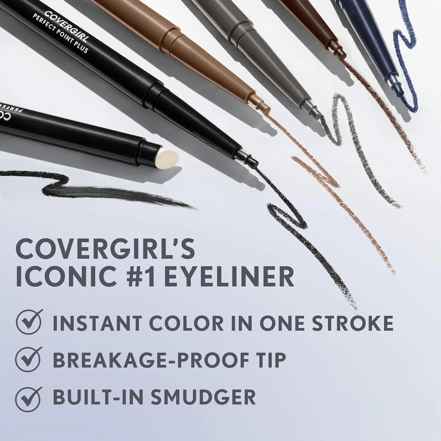Подводка для глаз Perfect Point Plus Eyeliner Pen, CoverGirl, 1 шт., 0.03 lb — фото 4