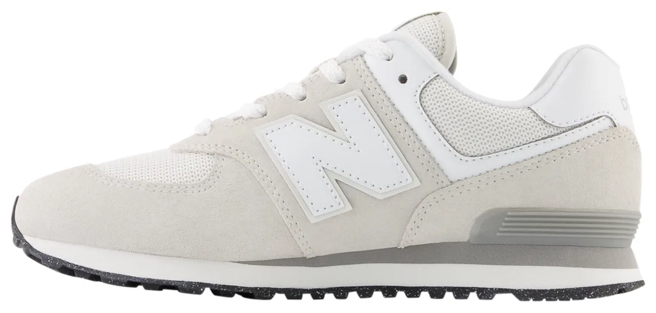 Кроссовки для мальчиков 574 New Balance, серый/белый — фото 3