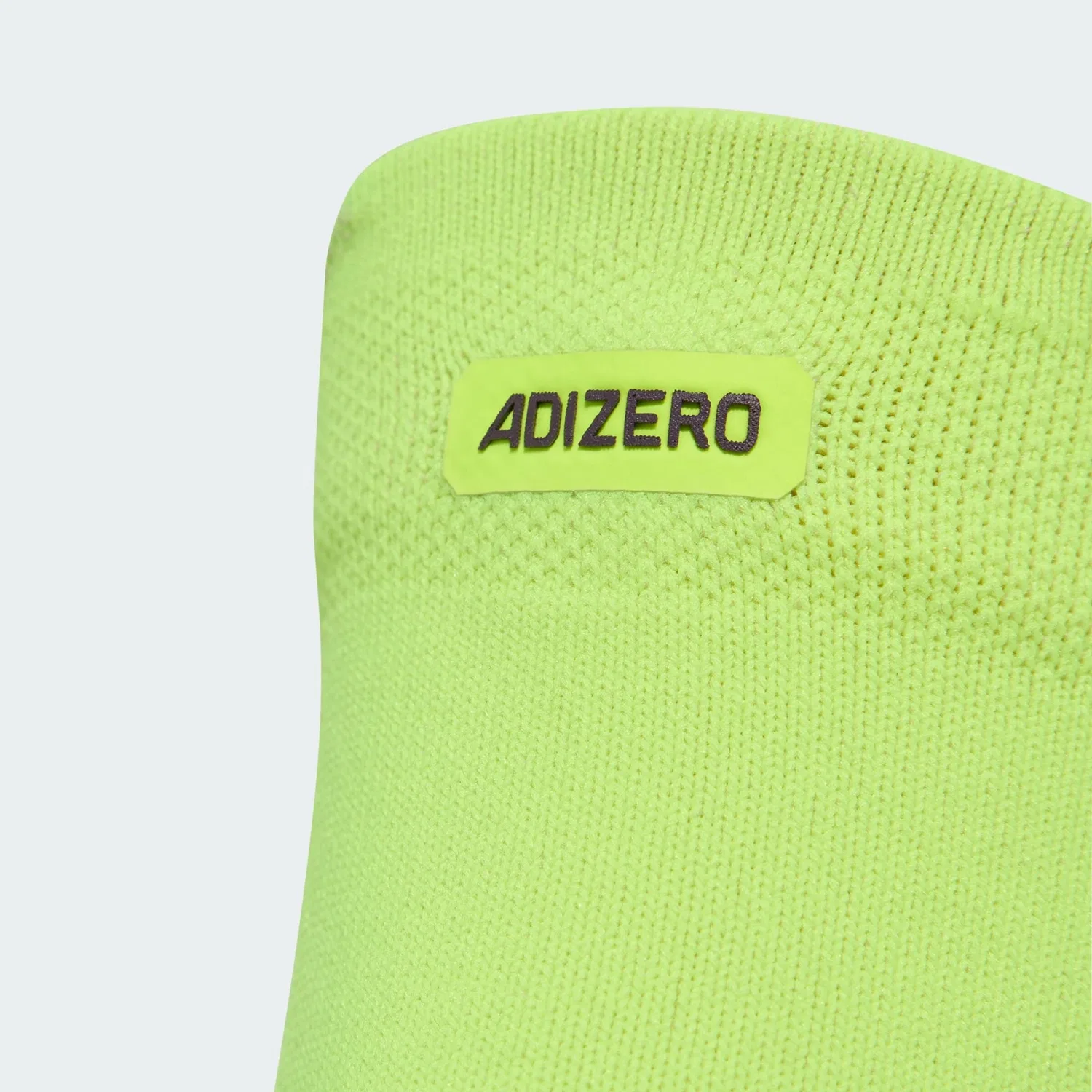 Спортивные носки Adidas Performance Adizero неоново-желтого цвета — фото 4