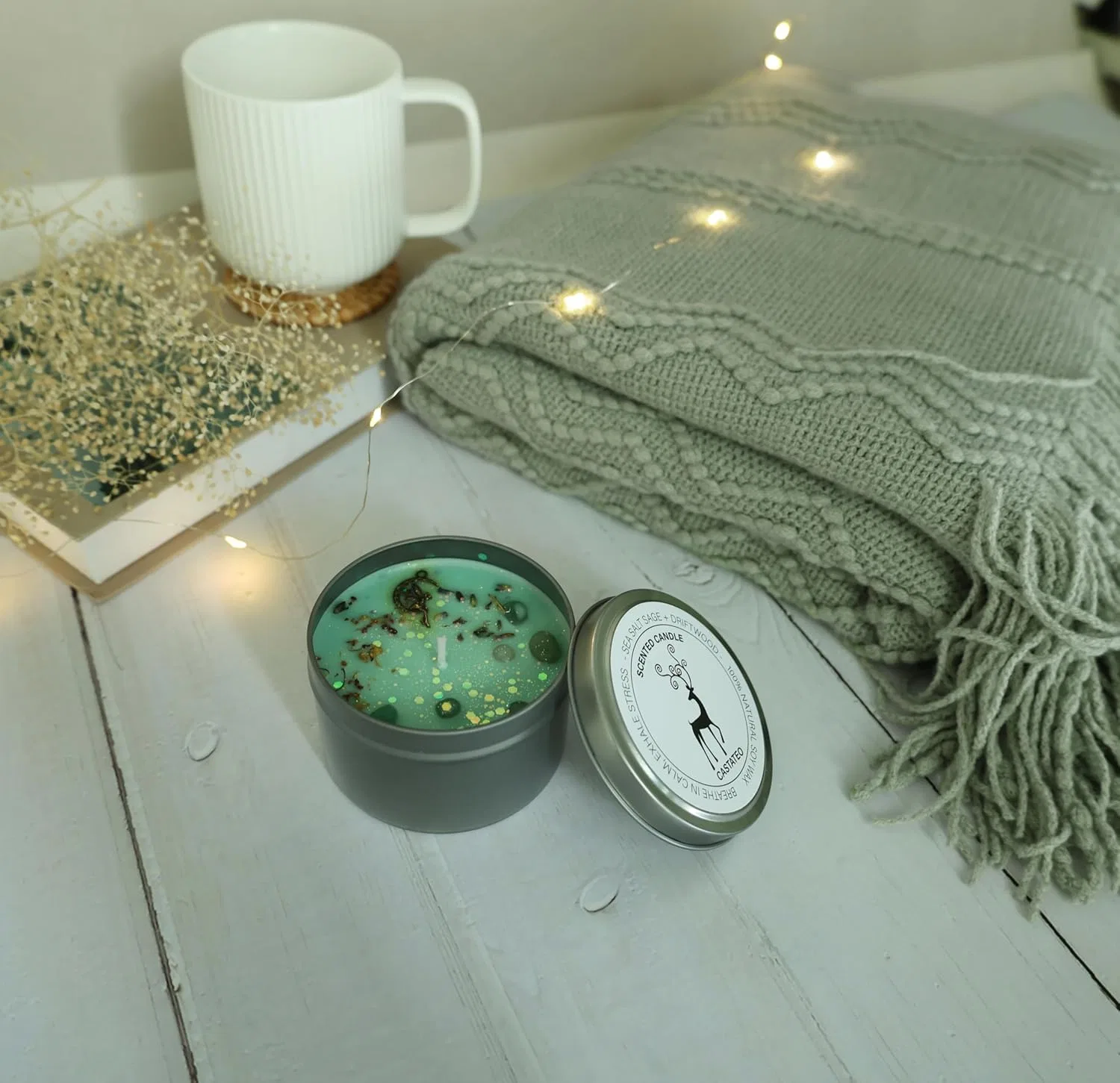 Набор для ухода Comfort Care Package, CASTATEO, 1 шт, Sage Green — фото 4