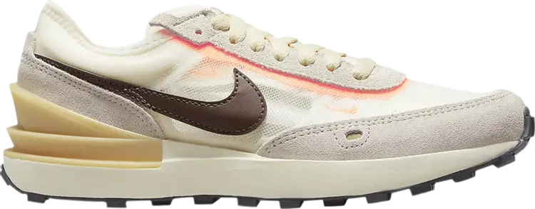 

Кроссовки Nike Waffle One GS 'Natural Light Bone', кремовый