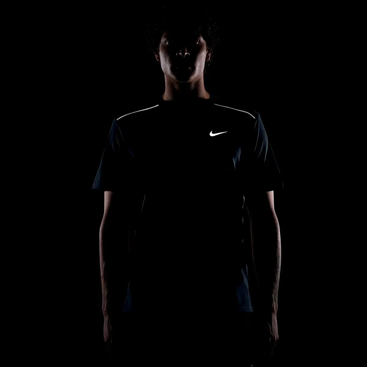Мужская футболка с коротким рукавом Nike Miler Nike, Azul — фото 4