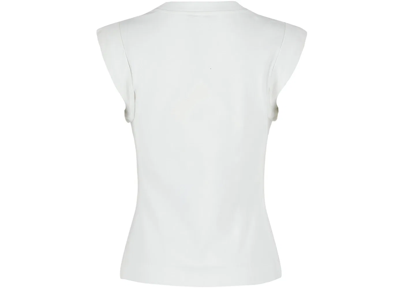 Женская футболка с круглым вырезом Alexander McQueen, Optical White — фото 2