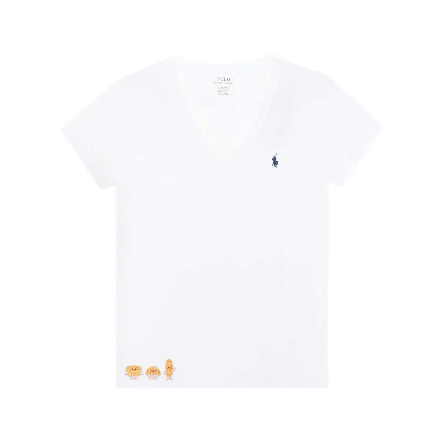 Футболка с вышивкой Polo Ralph Lauren, White