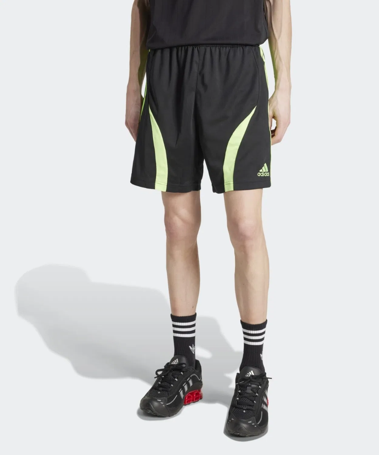 Мужские шорты с принтом Teamgeist Adidas Originals, Black