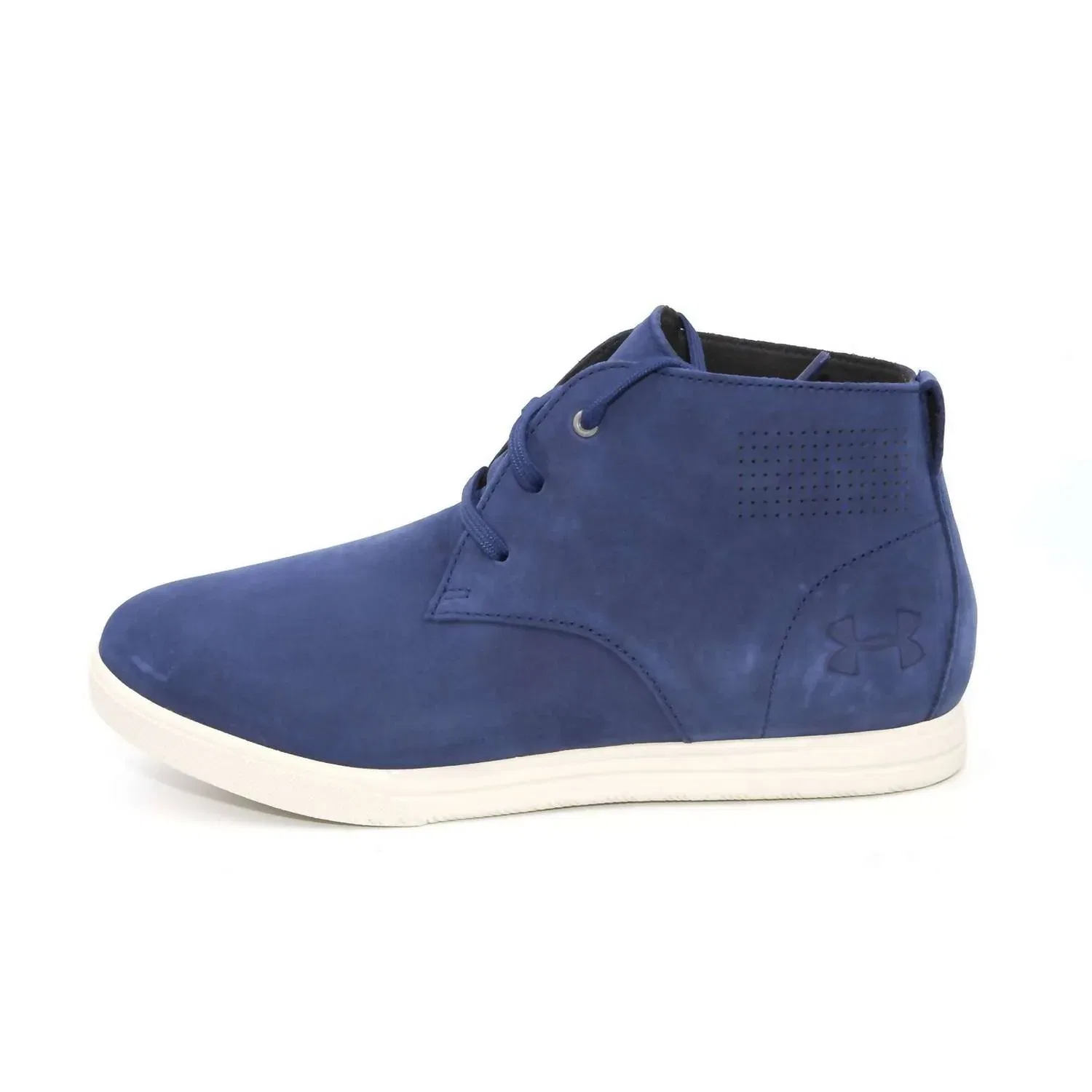 Детские кроссовки для девочек с кожаным верхом Coast Nubuck Under Armour, Midnight Navy — фото 2