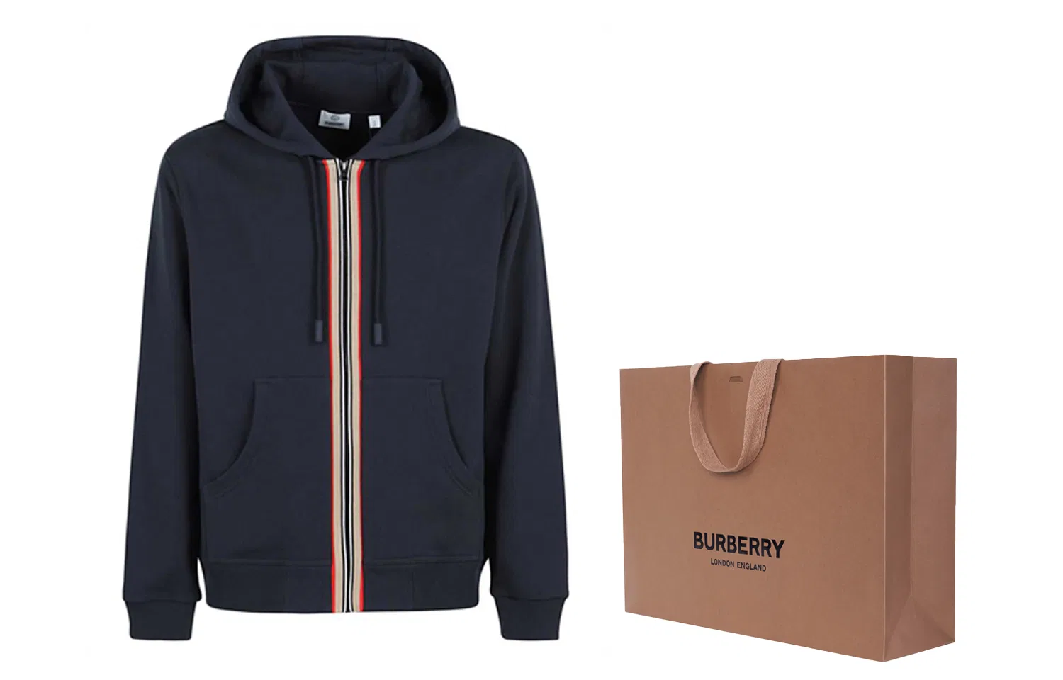 Мужской свитшот с принтом Burberry, Dark Blue — фото 4