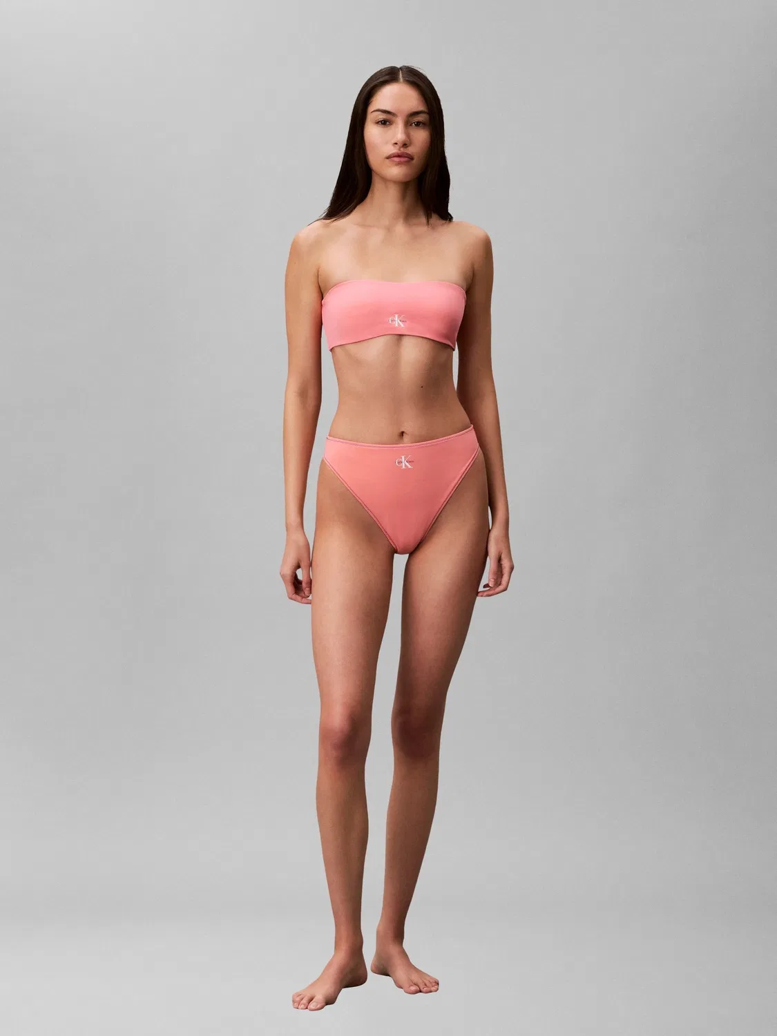 Бикини Calvin Klein Swim Stretch, розовый — фото 2