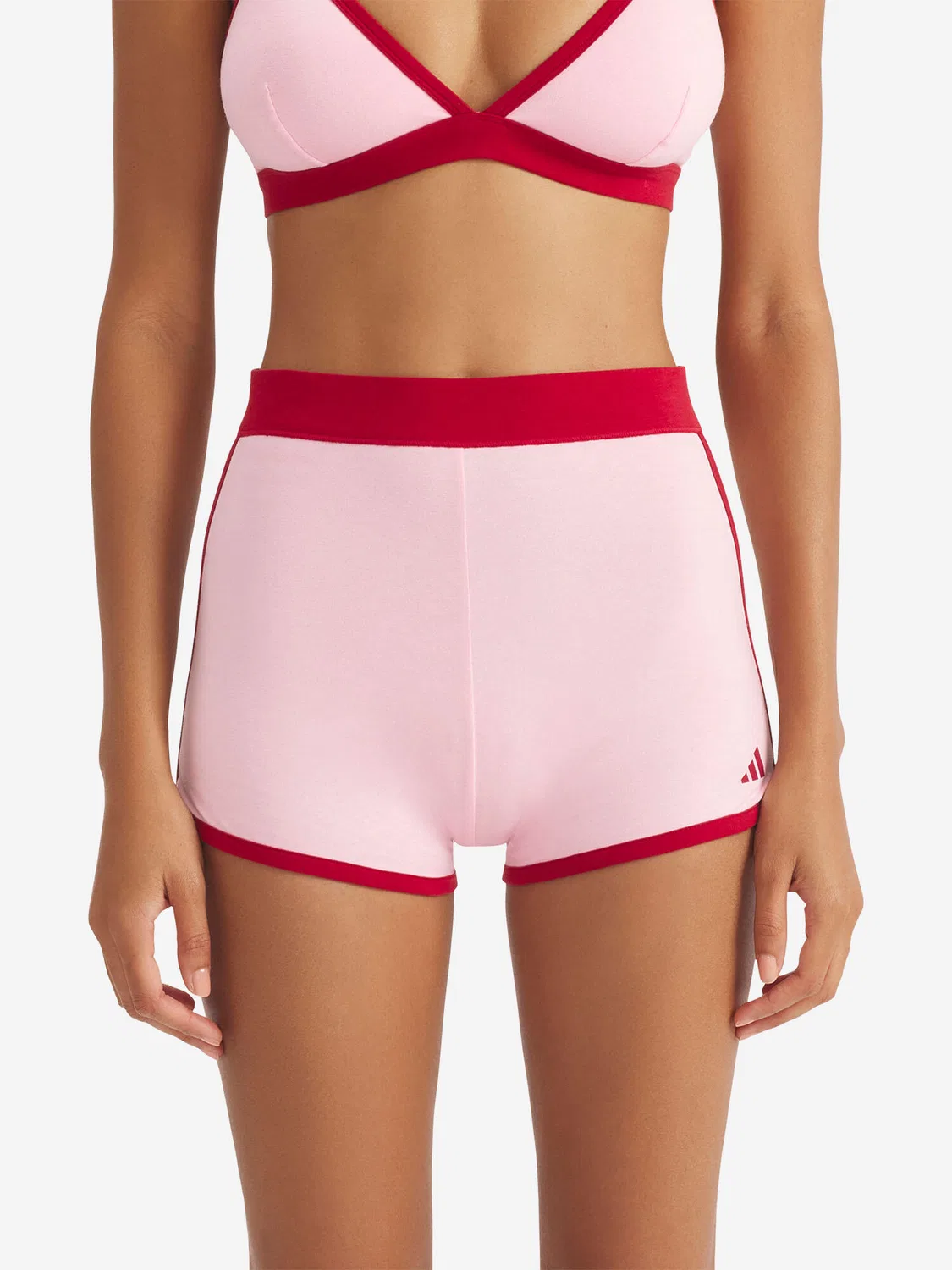 Женские трусы классические с принтом Sport Active Essentials Adidas, Rosa — фото 2