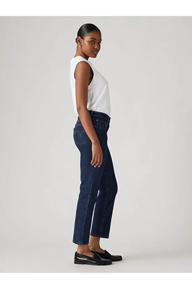 Женские джинсы скинни Levi'S, Dark Indigo - Flat Finish — фото 3