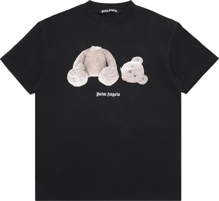 

Футболка Palm Angels Bear Short-Sleeve Tee 'Black/Brown', черный