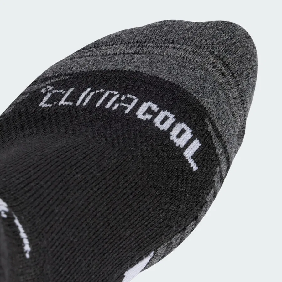 Спортивные носки ADIDAS PERFORMANCE 'Performance CLIMACOOL Cushioned Low 3 Pairs' черного цвета — фото 4