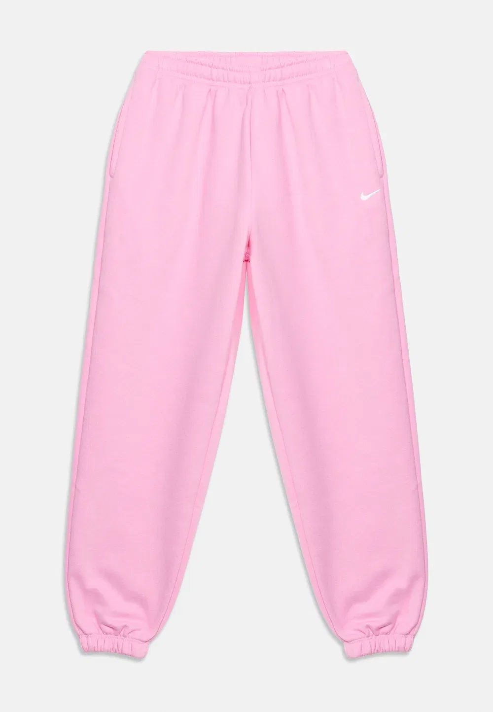 Свободные спортивные штаны Studio Nike Sportswear, Pink Rise/White — фото 3