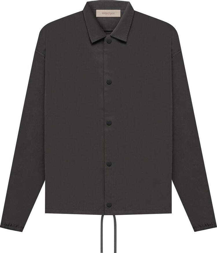

Куртка Fear of God Essentials 1977 Coaches Jacket 'Iron', черный